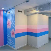 نقاشی های خاص روی دیوار