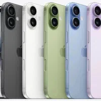 گوشی ایفون نرمال۱۷ green و لوندر آکبند