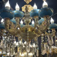 لوستر فول سرامیک تولیدی|لوستر و چراغ آویز|اصفهان, بوستان ناژوان|دیوار