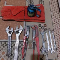 آچار لوله گیر آلمانی فرانسه آچار تخت