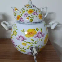 قوری و کتری لعابی