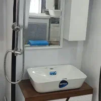 کد۸۰۰۰(طرح مدرن روشویی) روشویی کابینتی سفیدچوب