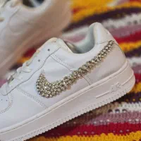 کفش ایرفورس نگین کاری شده