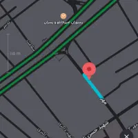 حاشیه مهر نزدیک جاده اصلی