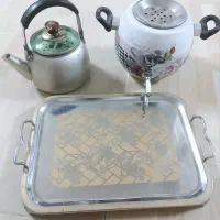 قوری کتری (۳تاش باهم ۹۵۰ تومان)|قوری، کتری، قهوهساز دستی|نیشابور, ۲۲ بهمن|دیوار