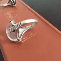 انگشتر حدید حکاکی با نادعلی و دور نجف|جواهرات|رودهن, |دیوار