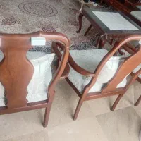 مبلمان ۶ نفره چپندر  تمام چوب|مبلمان خانگی و میز عسلی|تهران, آبشار تهران (دریاچه)|دیوار