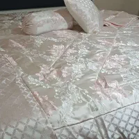 روتختی ساتن ترک طرحدار 7 تیکه