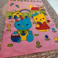 فرش ۴متری کودک .قالی مشهد