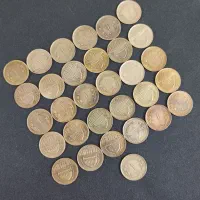 ۳۱ عدد سکه یک ریال ۱۳۵۹ برنز ساندویچی ضرب چرخش ۱۸۰