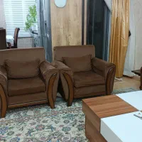 فروش مبل هفت نفره و چهارنفره همراه با میز|مبلمان خانگی و میز عسلی|الوند, |دیوار