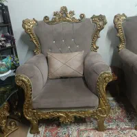 مبل سلطنتی همراه میز غذاخوری