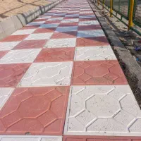 آسفالت جوی وجدول ‌وکفپوش قالبندی آجر چینی هلبکس|خدمات پیشه و مهارت|اندیمشک, |دیوار