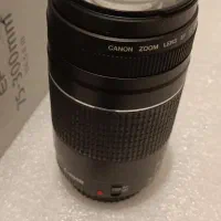 لنز ۳۰۰ ۷۵ کانن|دوربین عکاسی و فیلم‌برداری|تهران, صد دستگاه|دیوار