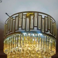 لوستر کریستالی|لوستر و چراغ آویز|خمینی‌شهر, |دیوار