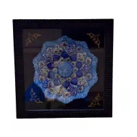 تابلو دیوارکوب فیروزه ای