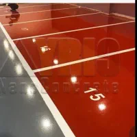 مجری کفسازی صنعتی بتن-اپوکسی با دوربین تراز لیزری