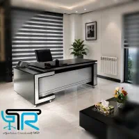 میز دفترکار پایه ال مدرن پروفیل مثلثی محکم آماده|مبلمان اداری|تهران, شهران شمالی|دیوار