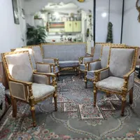مبل سلطنتی ۹نفره نونو تمام چوب راش|مبلمان خانگی و میز عسلی|مشهد, انصار|دیوار