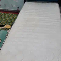 تخت نوجوان آهنی همراه تشک، تمیز و کمکارکرد|تخت و سرویس خواب|دزفول, |دیوار