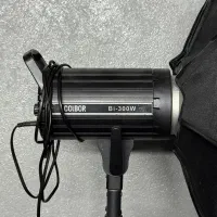 ویدیو لایت ۲ عدد با تجهیزات کامل سه پایه سافت باکس