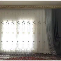 دوخت ونصب پرده منزل|پرده، رانر، رومیزی|کاشان, لتحر|دیوار