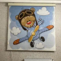 پرده زبرا سه بعدی ۲میلیون تومان