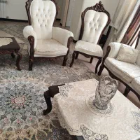 مبل استیل ۹ نفره|مبلمان خانگی و میز عسلی|تهران, گلستان (شهرک راه آهن)|دیوار