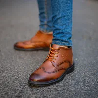 نیم بوت مردانه