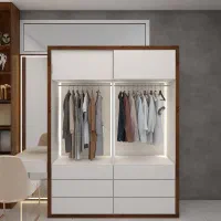 ساخت انواع کمد و کابینت MDF خورده کاری