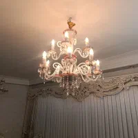 لوستر ۱۲شعله چهار عدد