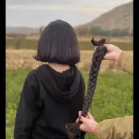 خریدار موی خام ورنگی.