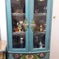 ویترین بوفه (رنگ فرانسوی) قدیمی