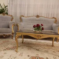 مبلمان استیل 7نفره|مبلمان خانگی و میز عسلی|کرج, شهرک اوج|دیوار