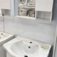 روشویی فول ست ۵۵ سانت سفید