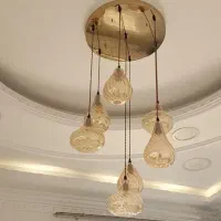لوستر کریستالی زیبا