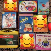 بازی فکری کالسکه عروسک میزآشپزی فروشگاهاسباب‌بازی