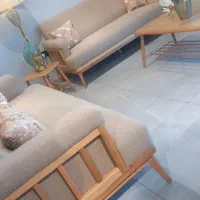 فروش فوری مبل تمام چوب راش