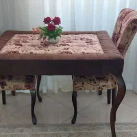 میزناهارخوری۴نفره، یا دو نفره، برج ایفل بزرگ ۲متری|میز و صندلی غذاخوری|مشهد, هنرور|دیوار