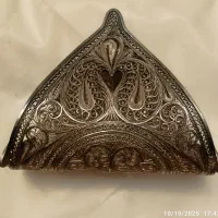 خریدار و فروشنده ملیله نقره کارکرده