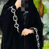 چادر عبایی با آستین مخمل