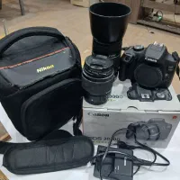 دوربین ۲۰۰۰d کنون بالنز ۱۸ ۵۵ و ۵۵ ۲۵۰