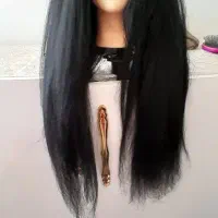 کله مایکن با موی بلنو و سیاه