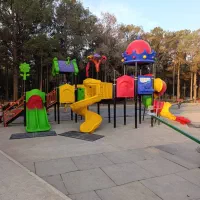 مجموعه بازی پلی اتیلن کد۸تاب سرسره مهدکودک کد۸