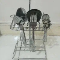 استند قاشق چنگال استیل|آبچکان و نظمدهنده ظروف|فردوسیه, |دیوار