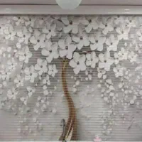 گالری پرده بخشی|پرده، رانر، رومیزی|گلبهار, شهر جدید گلبهار|دیوار