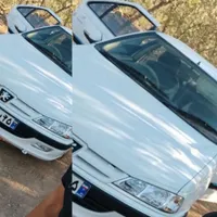 گوشی a50 با خودرو پژو پارس سفید