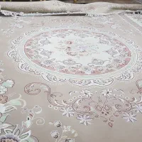 دو عدد فرش ۱۲ متری رنگ گردویی سالم و تمیز|فرش|رباط‌کریم, رباط‌کریم|دیوار