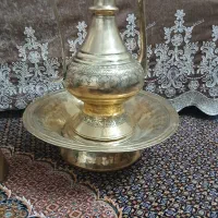 آفتابه لگن قدیمی برنجی