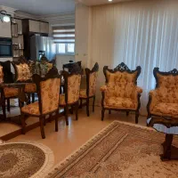 مبلمان ۹نفره سلطنتی همراه با میز غذاخوری|مبلمان خانگی و میز عسلی|قروه, |دیوار